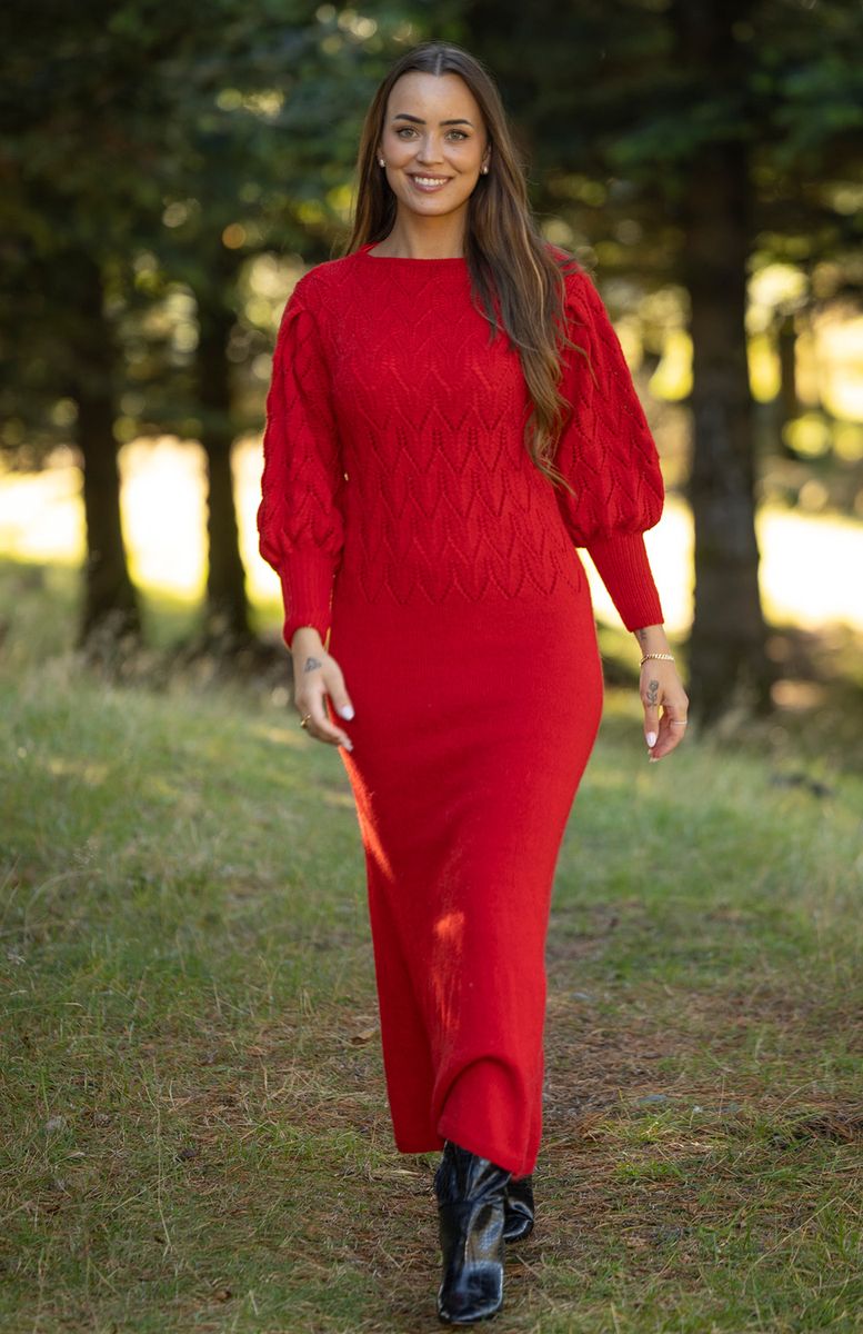 Tjøme Rød Kjole fra Viking