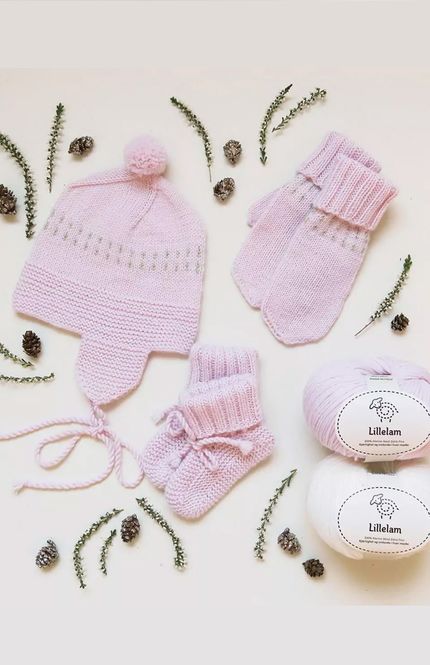 Hovedbilde Strikkepakke Baby fra Lillelam