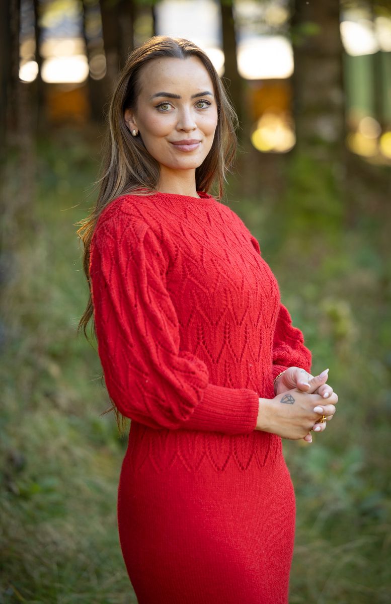 Tjøme Rød Kjole fra Viking